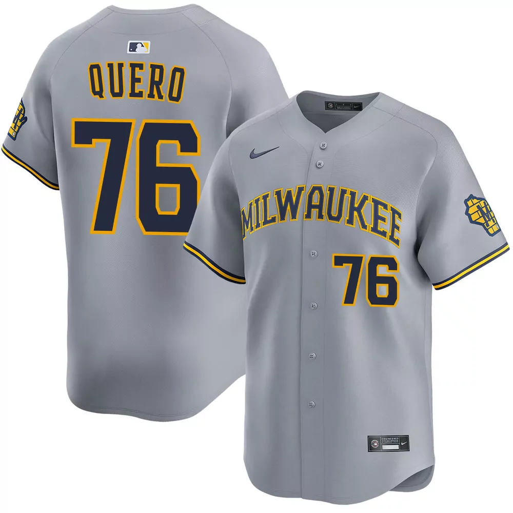 jeferson quero milwaukee brewers city connect limited jersey