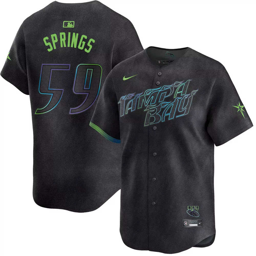 garrett cleavinger tampa bay rays city connect limited jersey