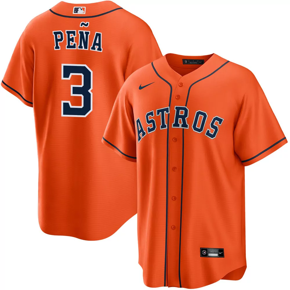 jeremy pena houston astros alternate navy jersey