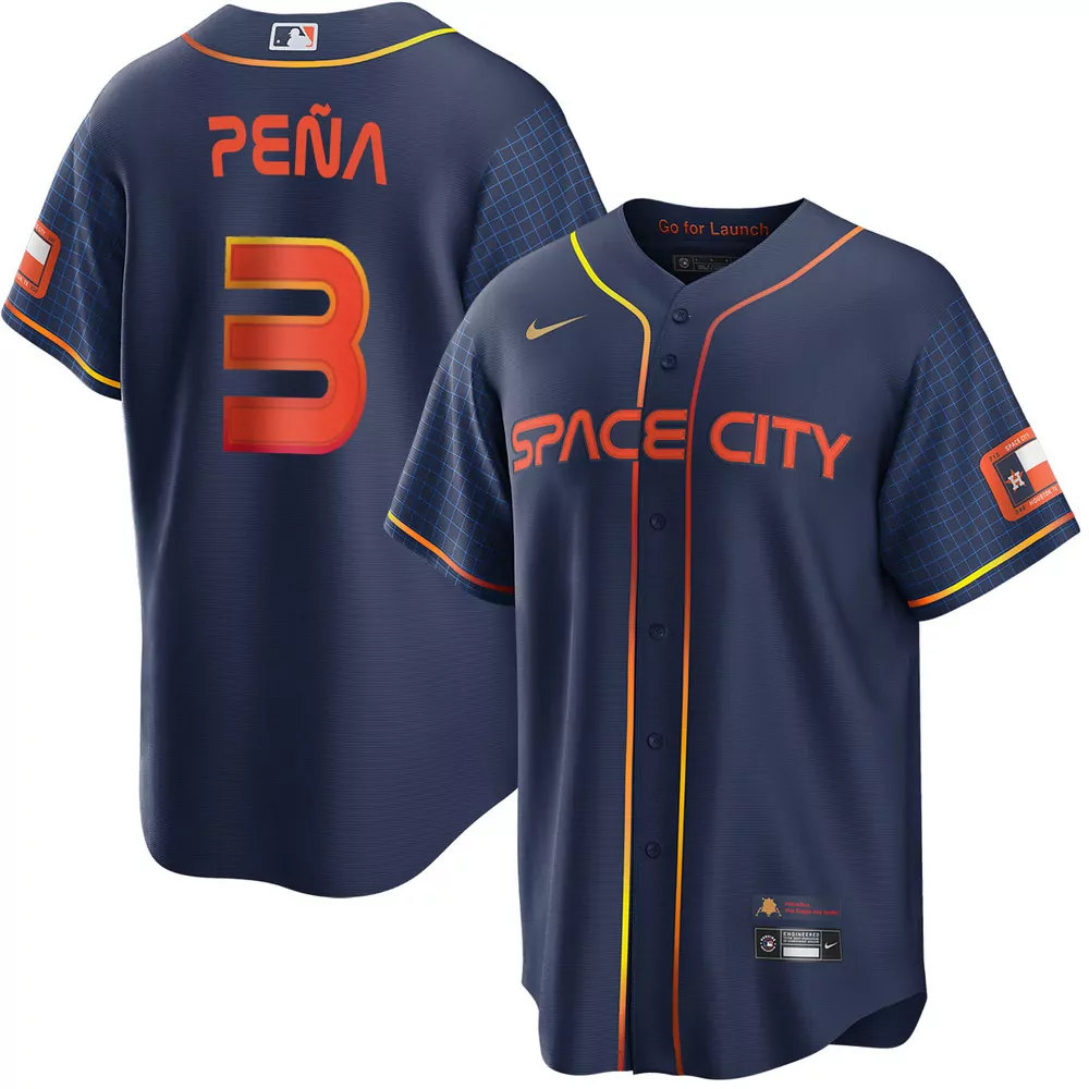 jeremy pena houston astros alternate navy jersey