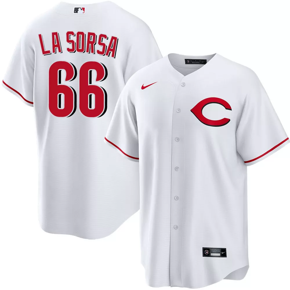 jake fraley cincinnati reds home jersey