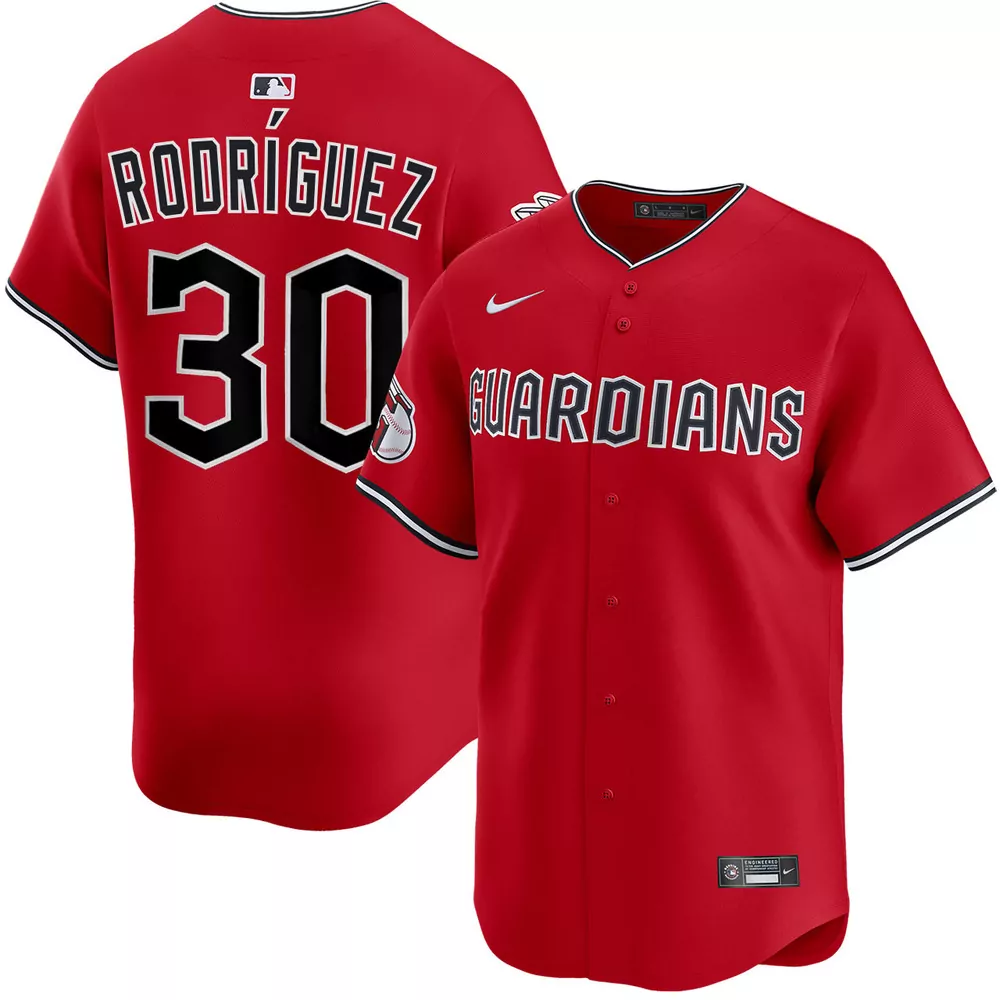 johnathan rodriguez cleveland guardians alternate red jersey