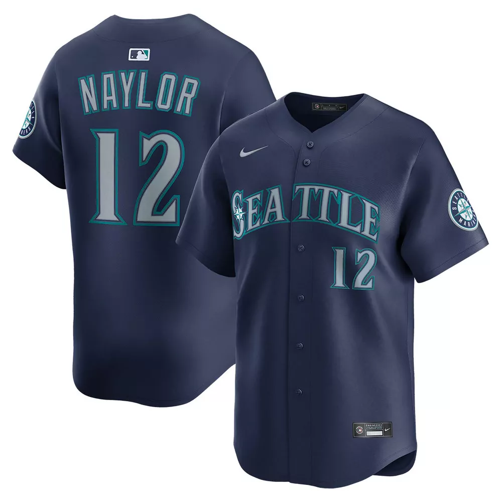 jorge polanco seattle mariners road navy jersey