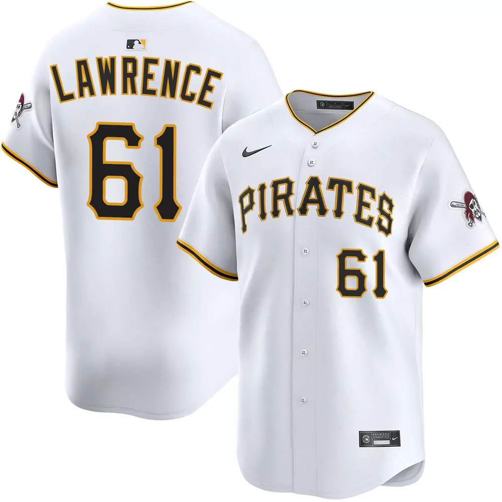 justin lawrence pittsburgh pirates alternate limited jersey