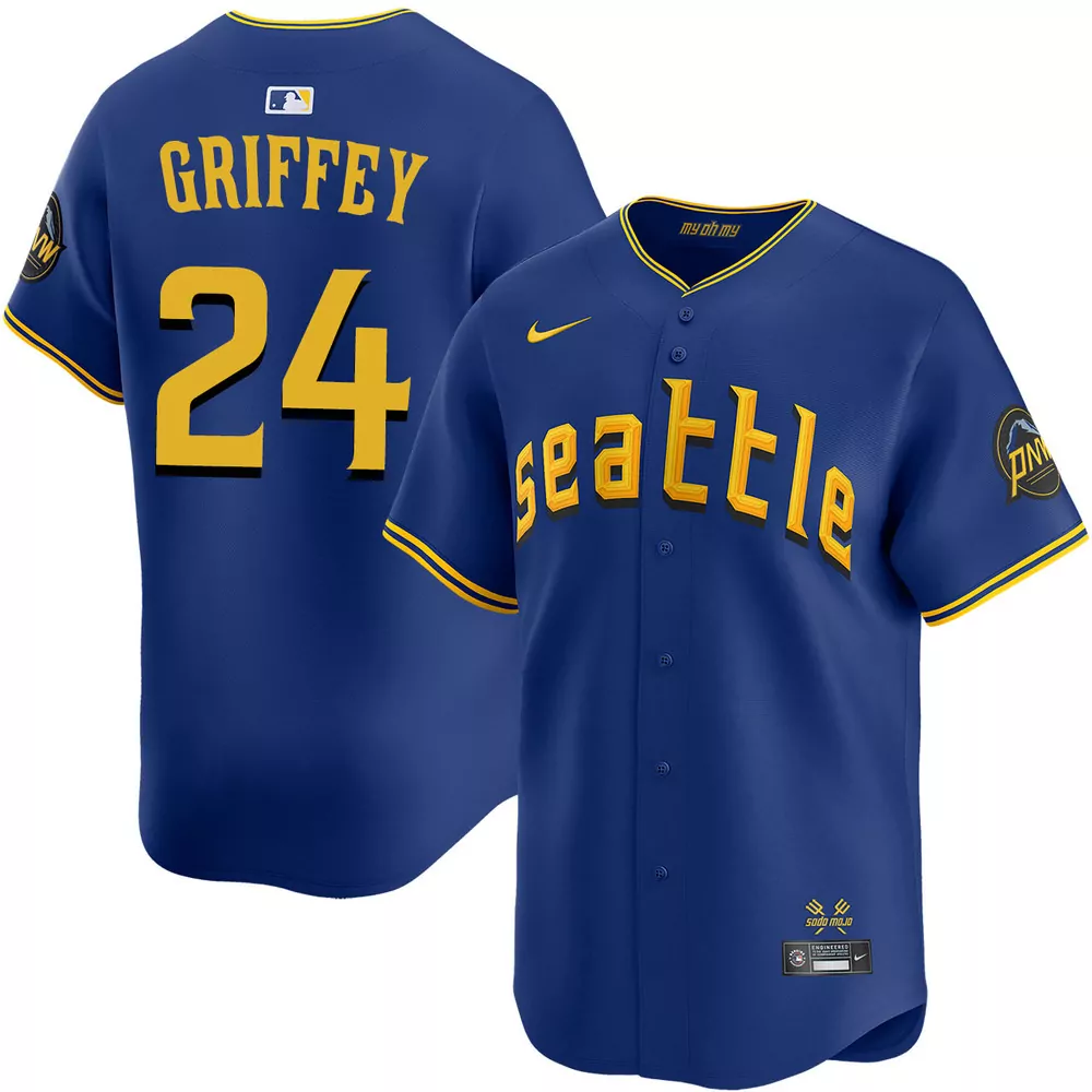 ken griffey jr seattle mariners alternate green limited jersey