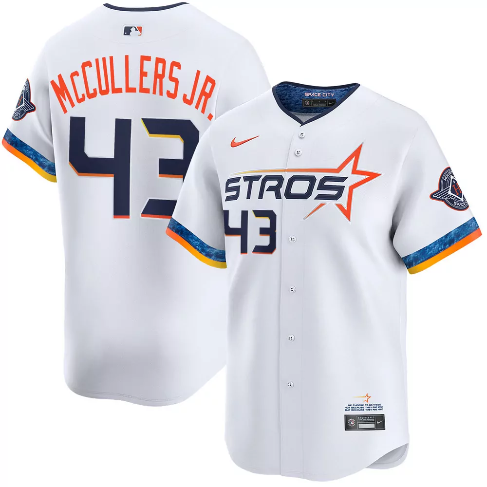 lance mccullers jr houston astros alternate orange jersey