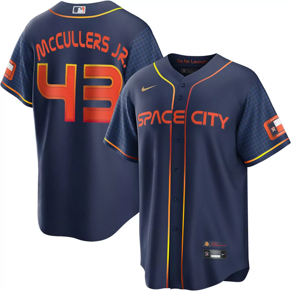 lance mccullers jr houston astros alternate orange jersey