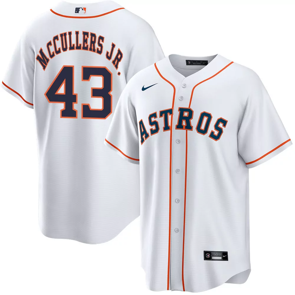 lance mccullers jr houston astros alternate orange jersey
