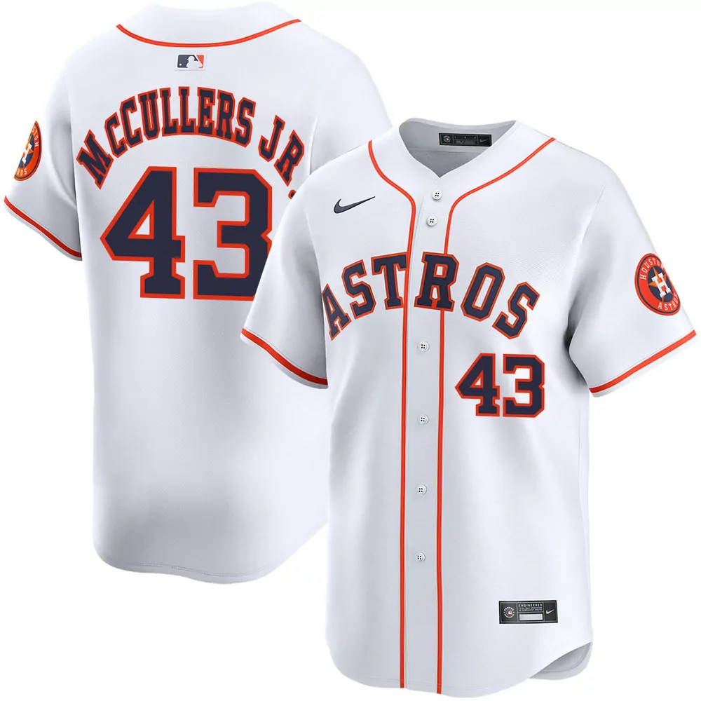 lance mccullers jr houston astros alternate orange jersey