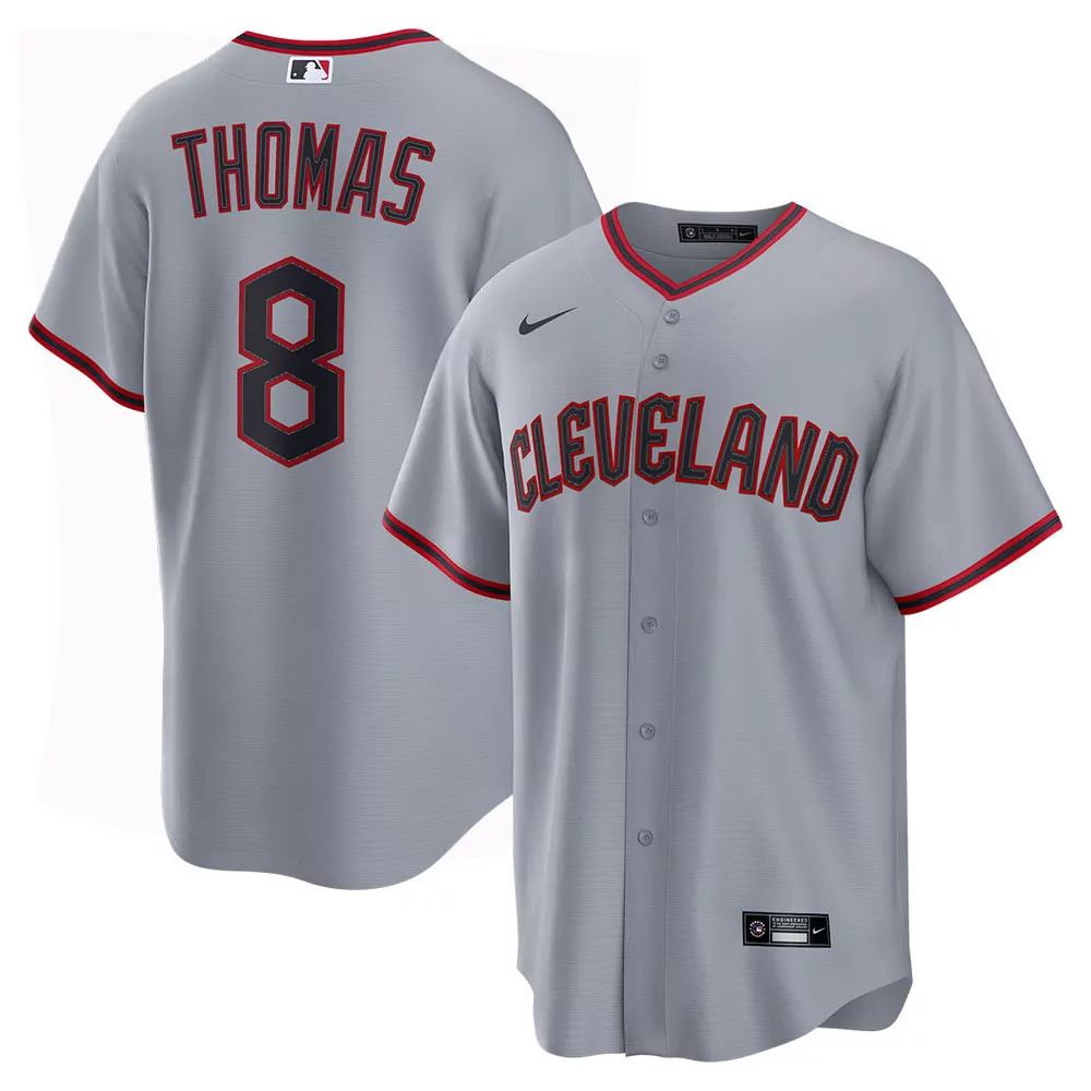 lane thomas cleveland guardians alternate red jersey