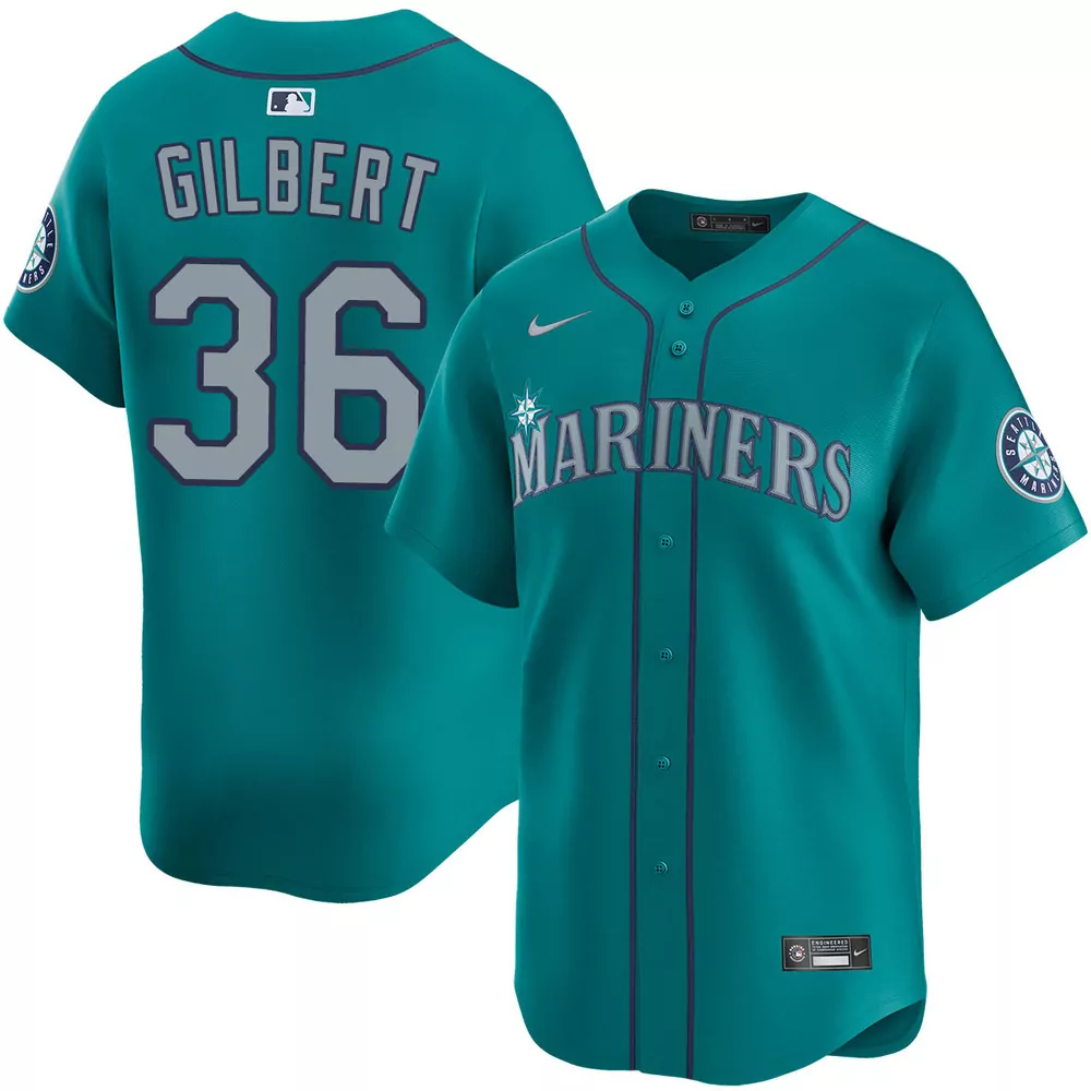 logan evans seattle mariners road navy jersey