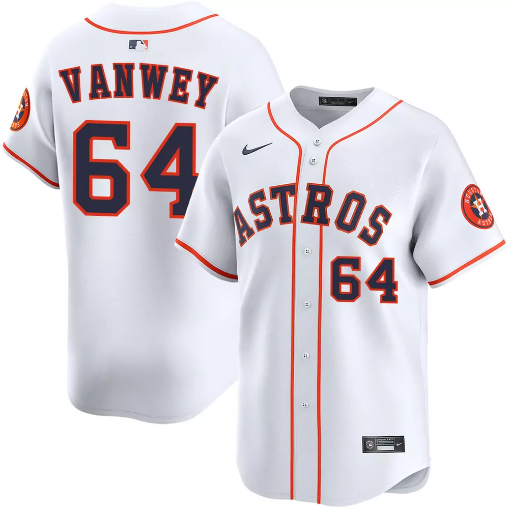 logan vanwey houston astros home jersey