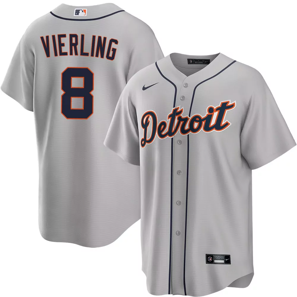 matt vierling detroit tigers alternate navy jersey