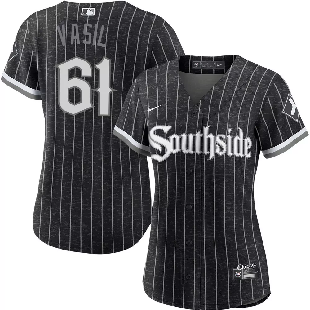 mike vasil chicago white sox kids home jersey