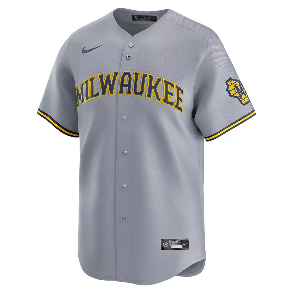 milwaukee brewers personalized home ivory jersey