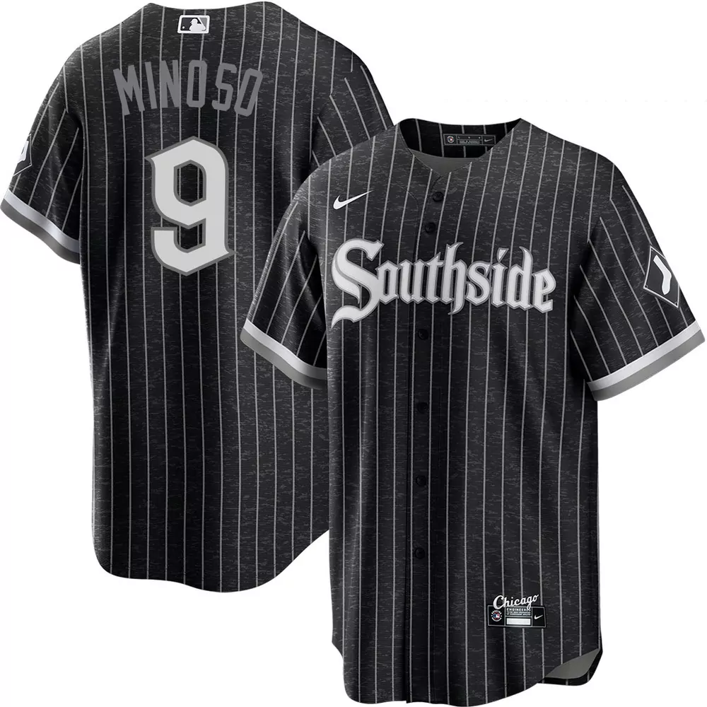 minnie minoso chicago white sox alternate white jersey