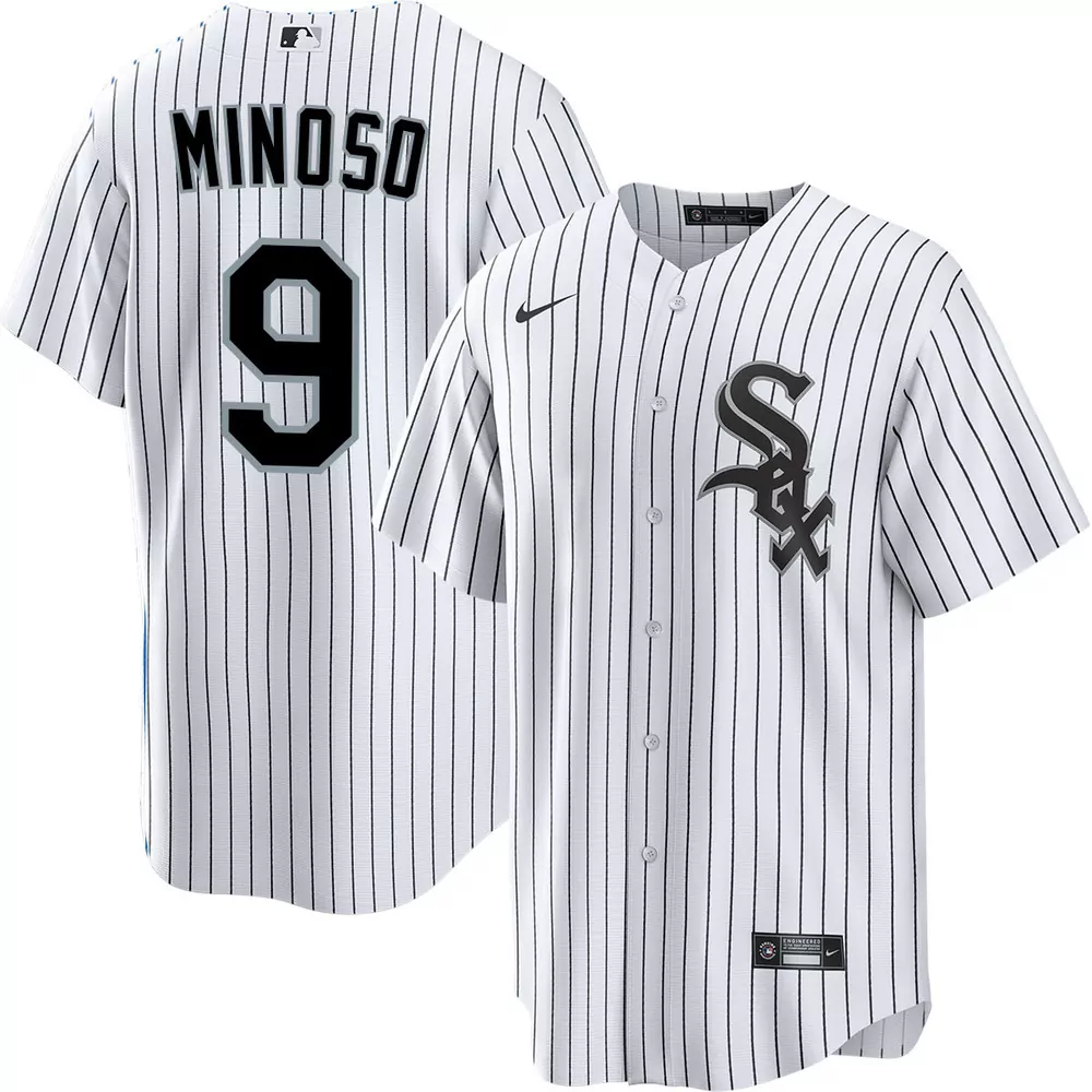 minnie minoso chicago white sox alternate white jersey