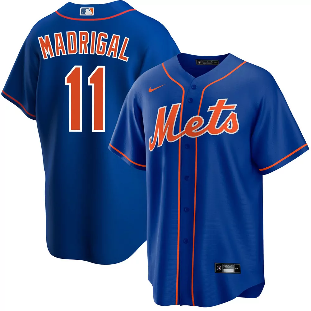 nick madrigal new york mets alternate black limited jersey