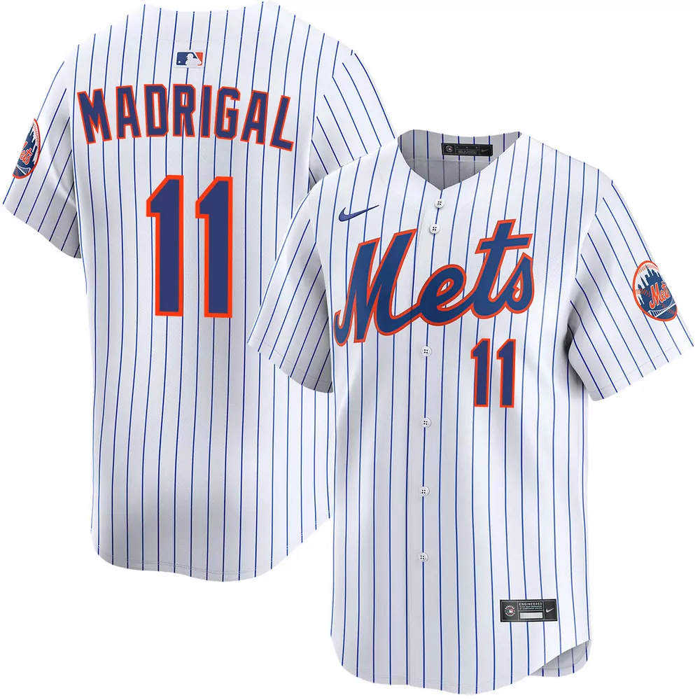 nick madrigal new york mets home jersey