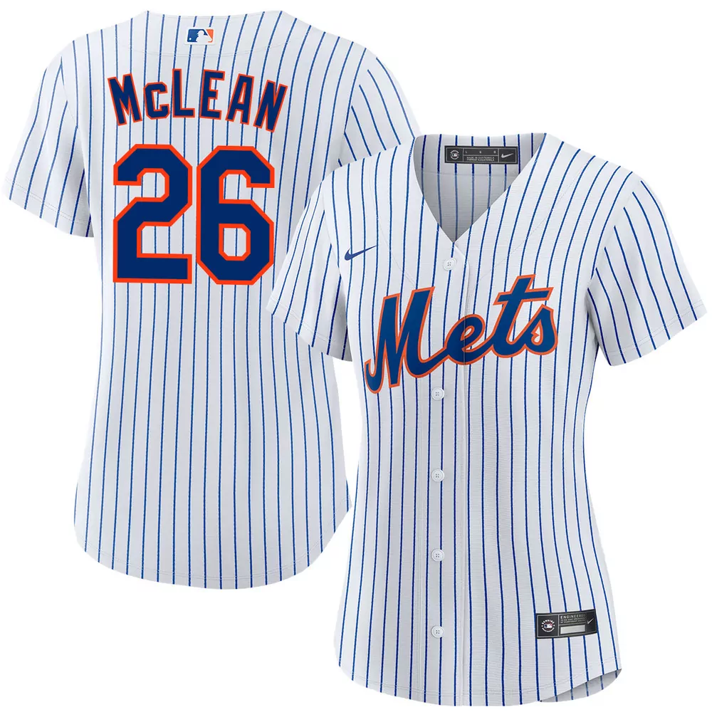 nolan mclean new york mets home limited jersey