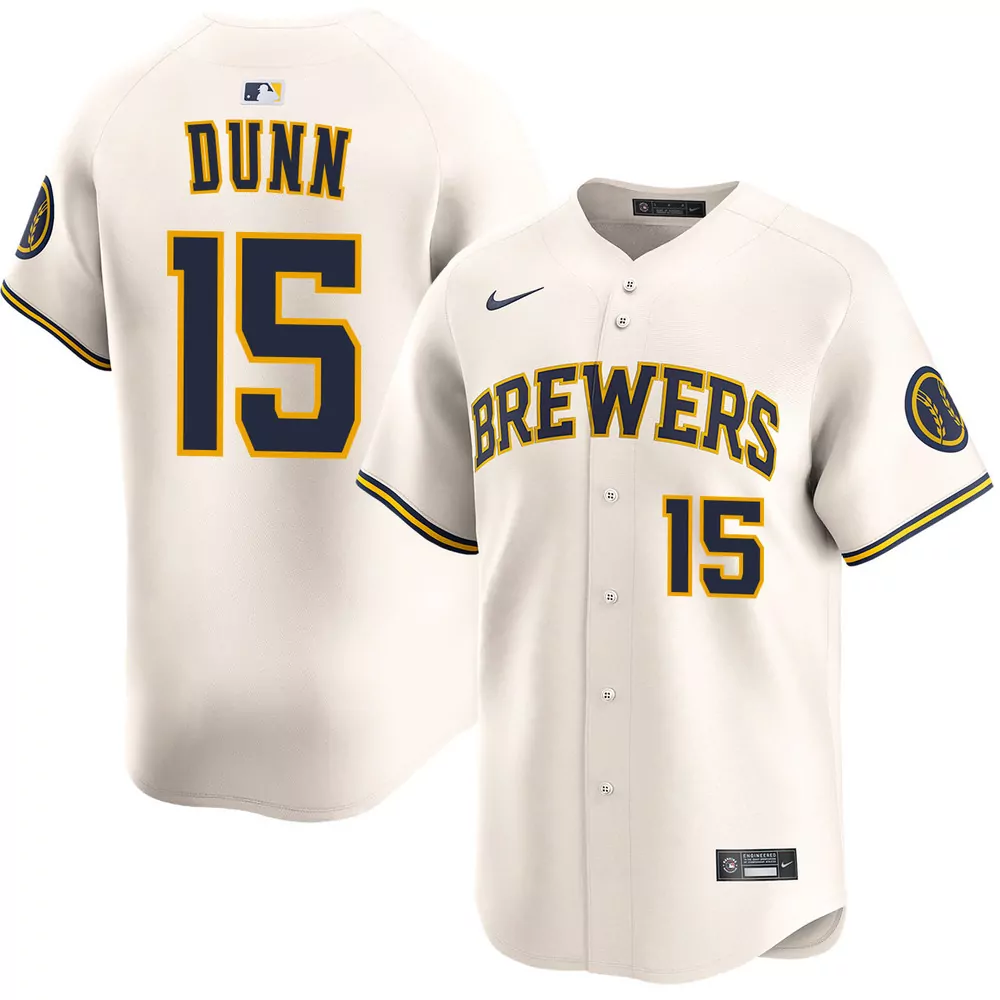 oliver dunn milwaukee brewers city connect jersey