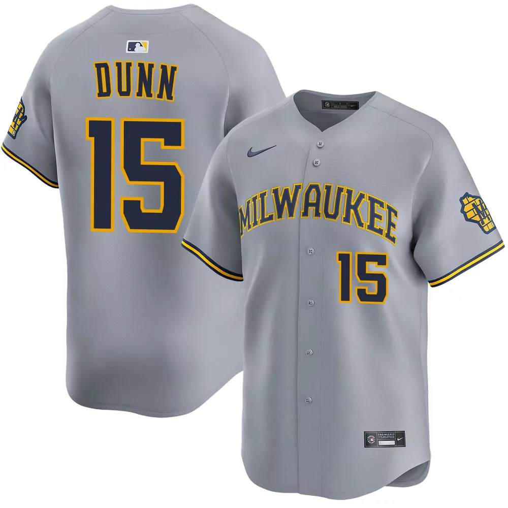 oliver dunn milwaukee brewers city connect jersey