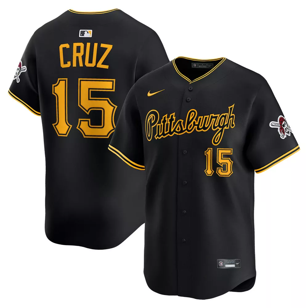 oneil cruz pittsburgh pirates alternate home limited jersey
