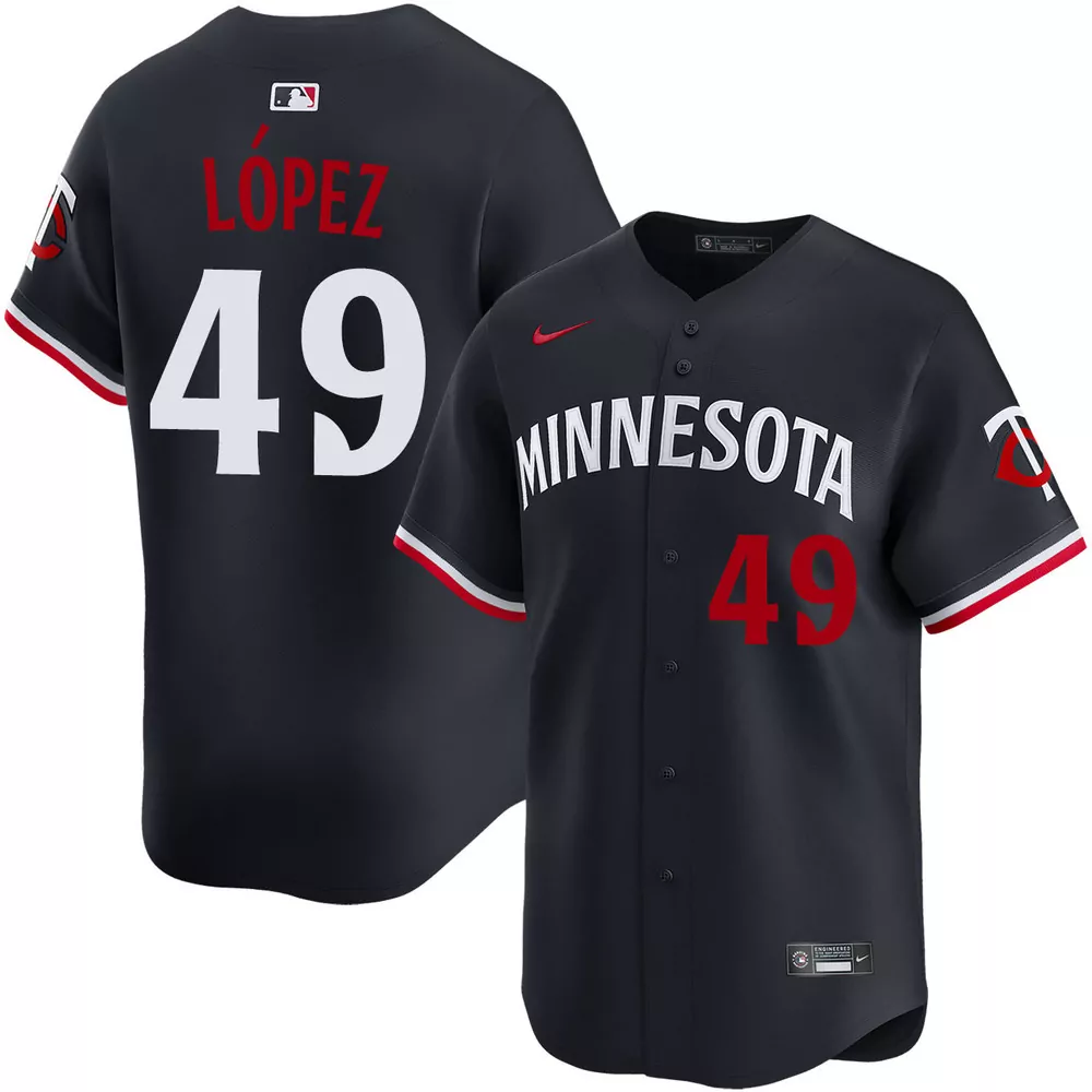 minnesota twins personalized alternate navy limited jersey