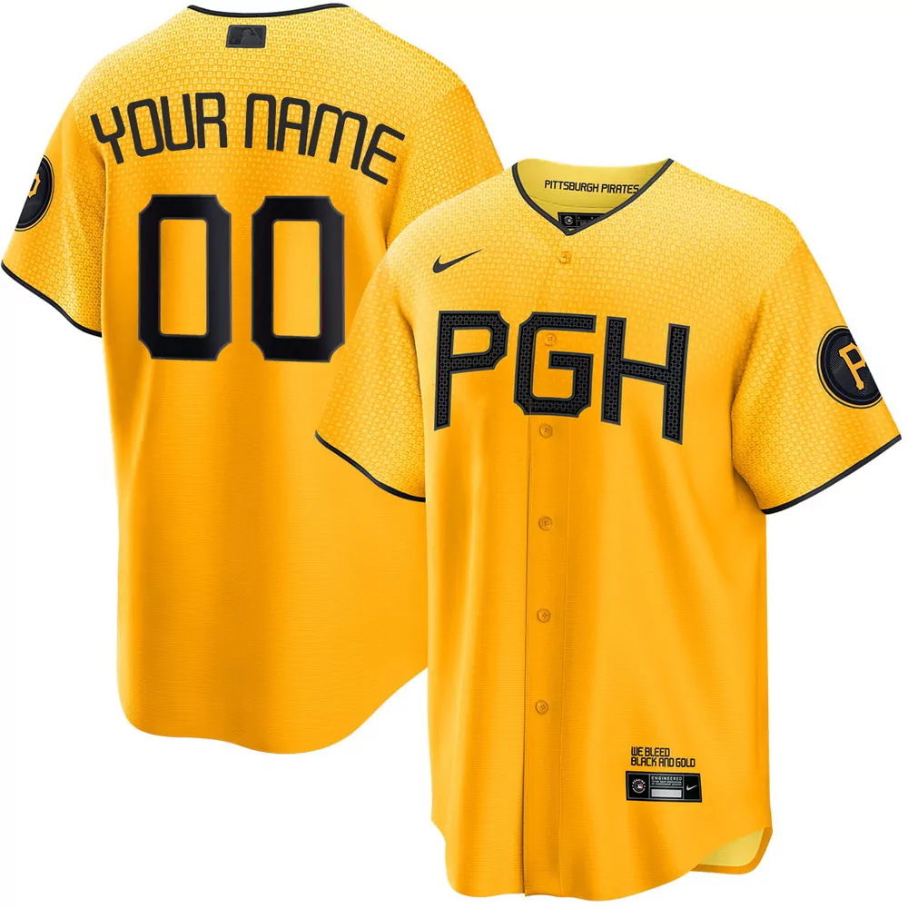 pittsburgh pirates city connect replica jersey