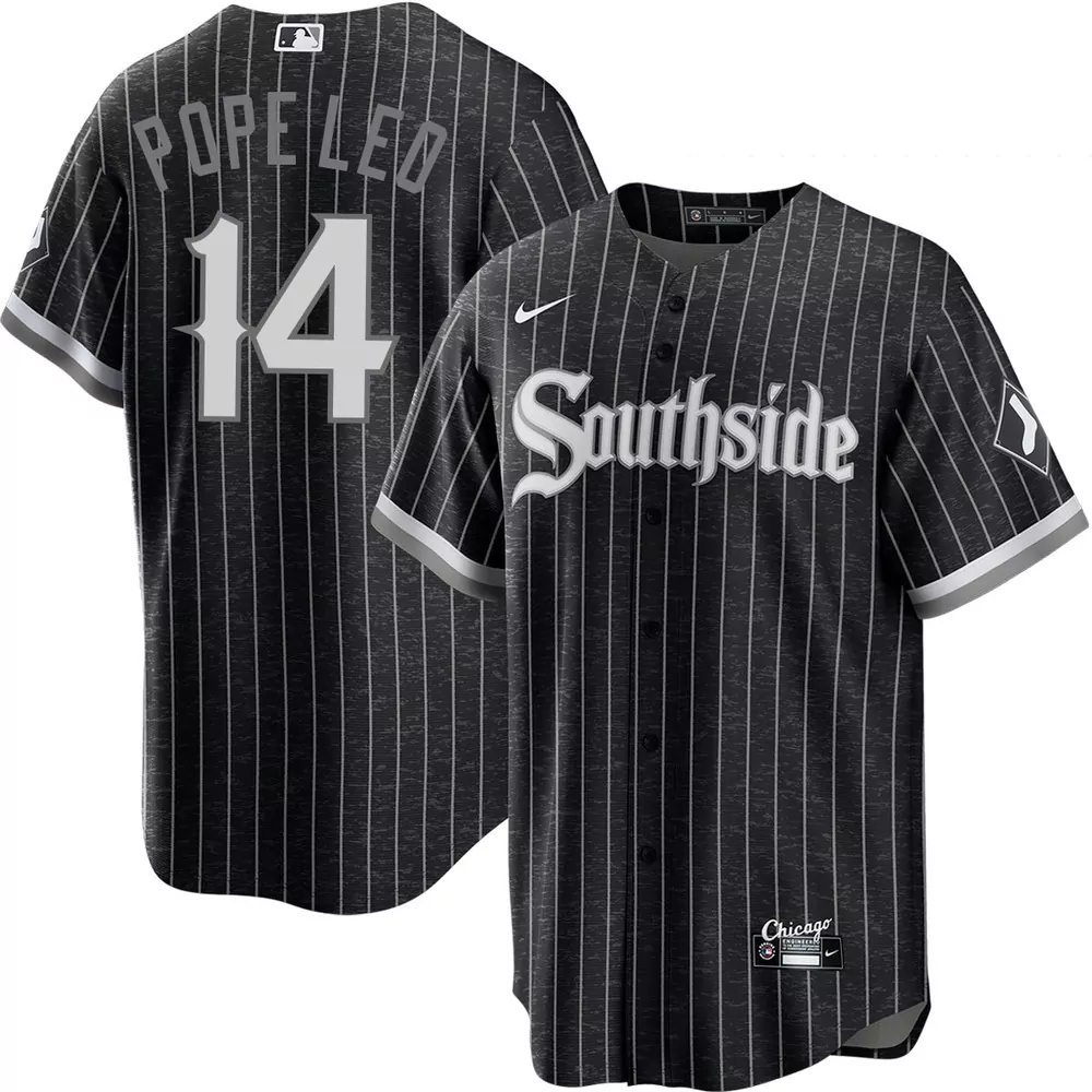 pope leo xiv chicago white sox alternate white jersey