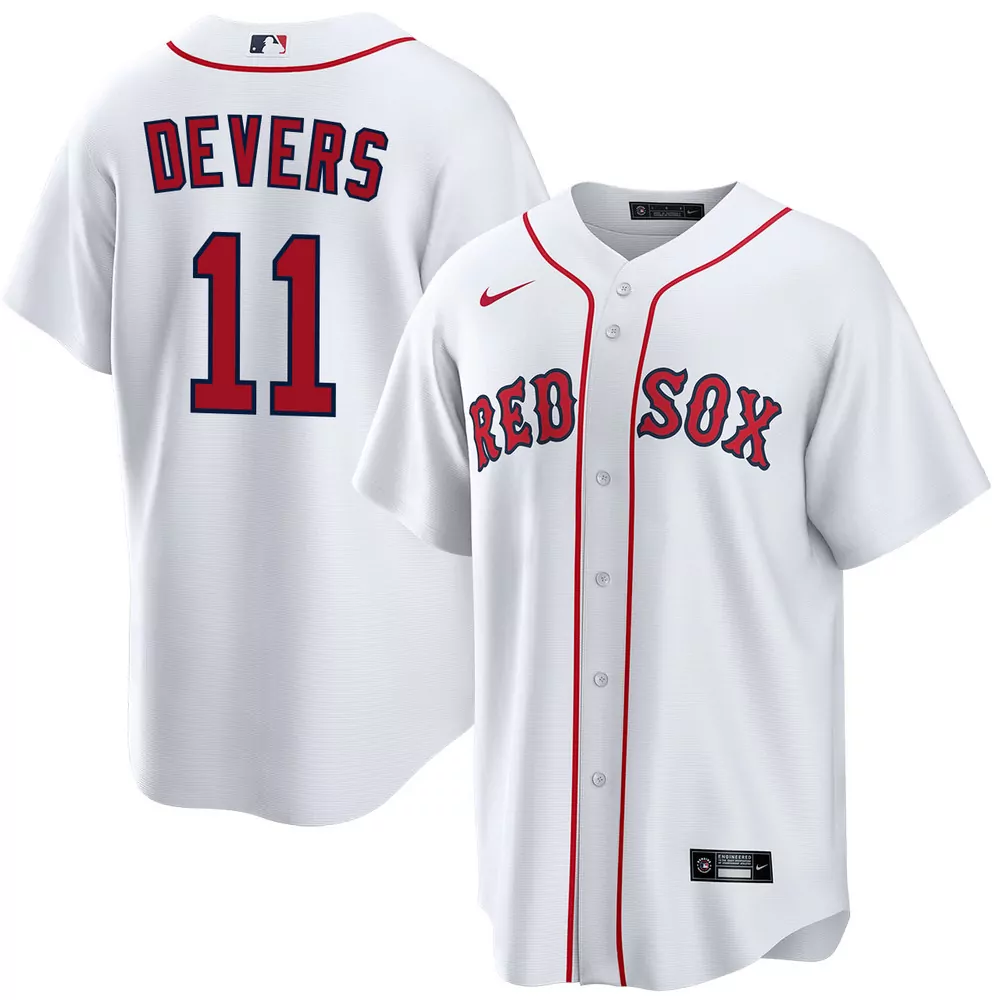 rafael devers boston red sox alternate navy jersey
