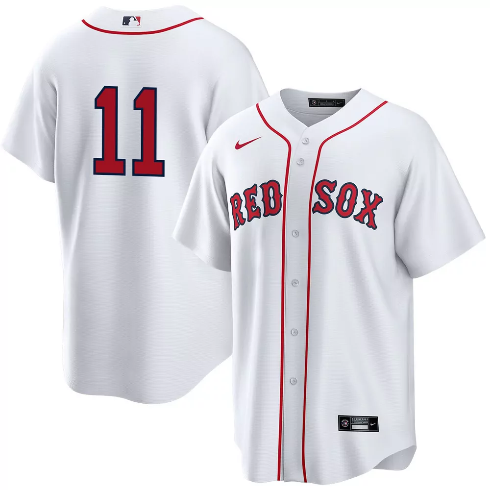 rafael devers boston red sox alternate navy jersey