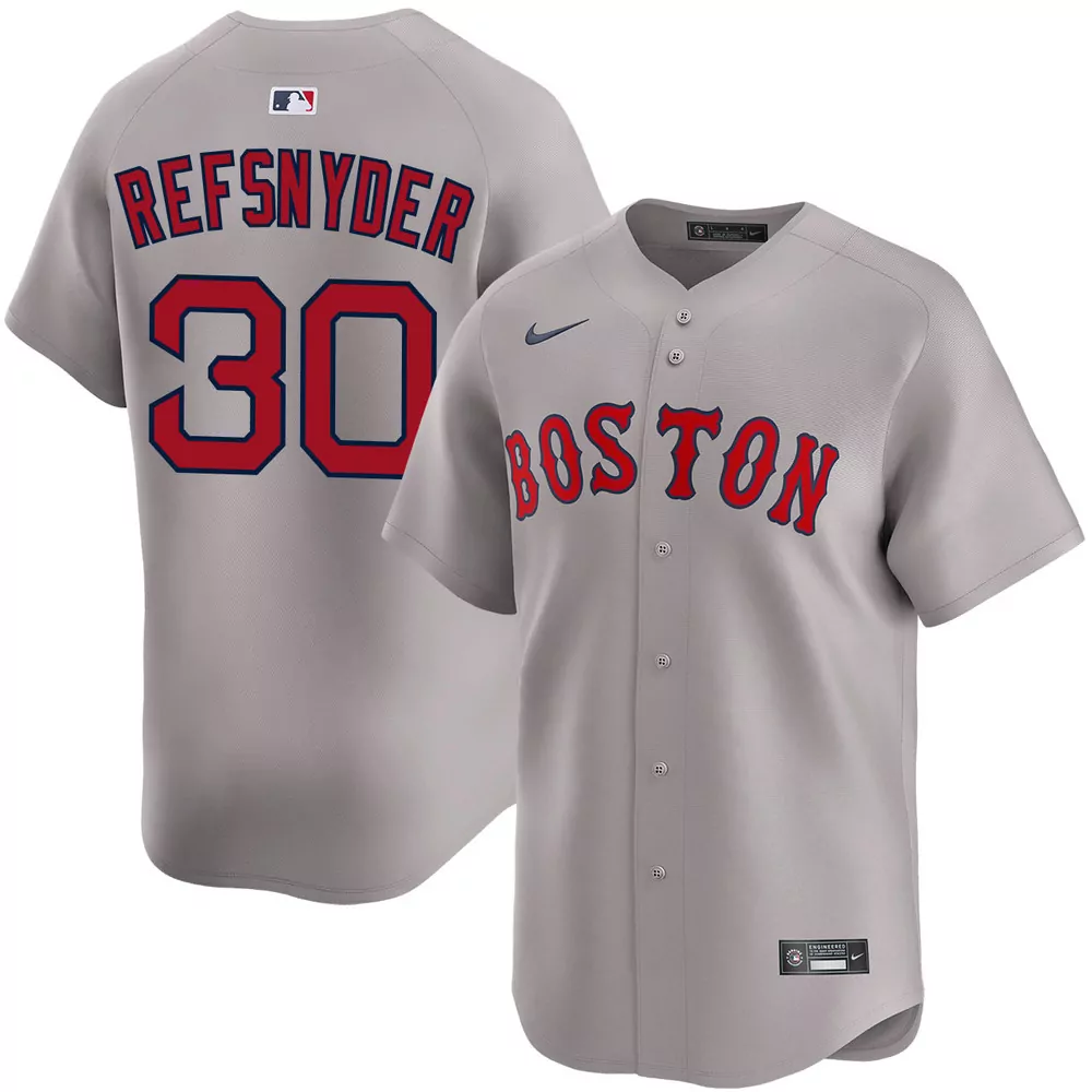 rob refsnyder boston red sox home limited jersey
