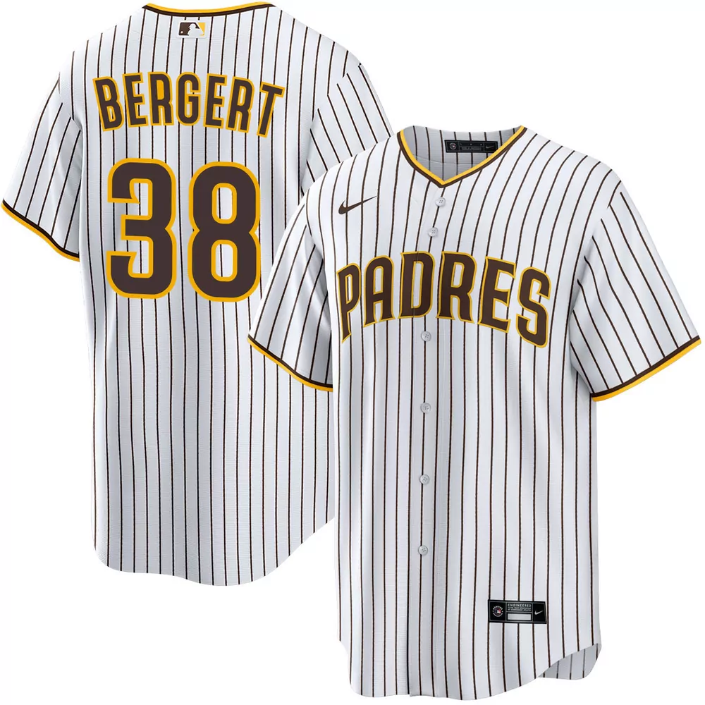 ryan bergert san diego padres alternate limited jersey