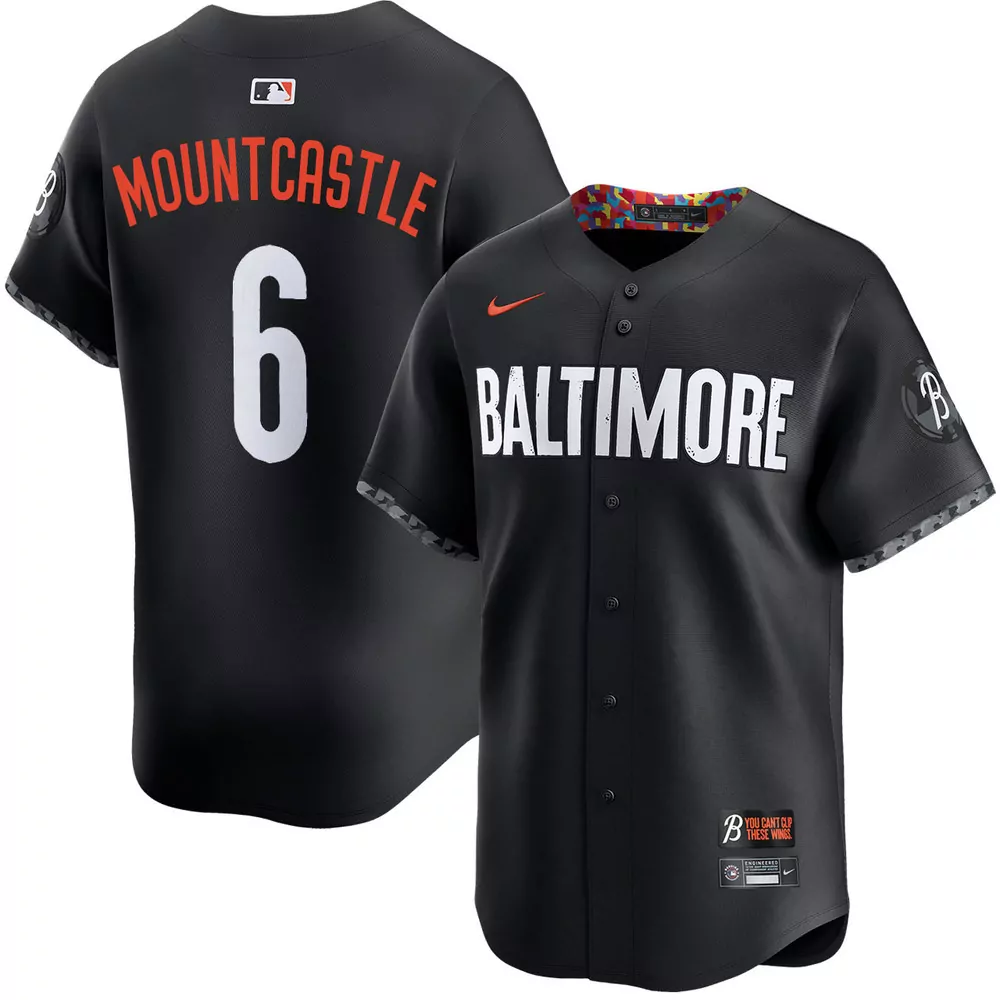 ryan mountcastle baltimore orioles alternate orange jersey