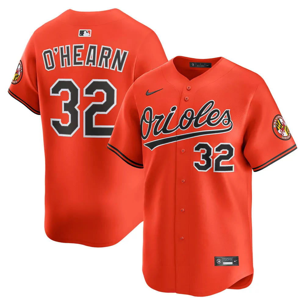 ryan o hearn baltimore orioles alternate black jersey