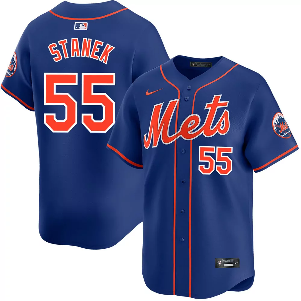 ryne stanek new york mets alternate royal 2025 limited jersey