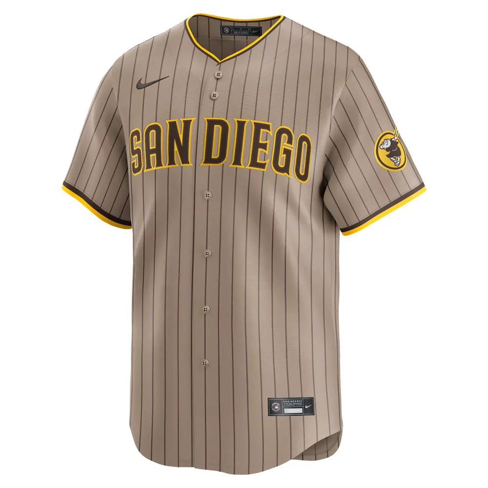 ryan bergert san diego padres home limited jersey