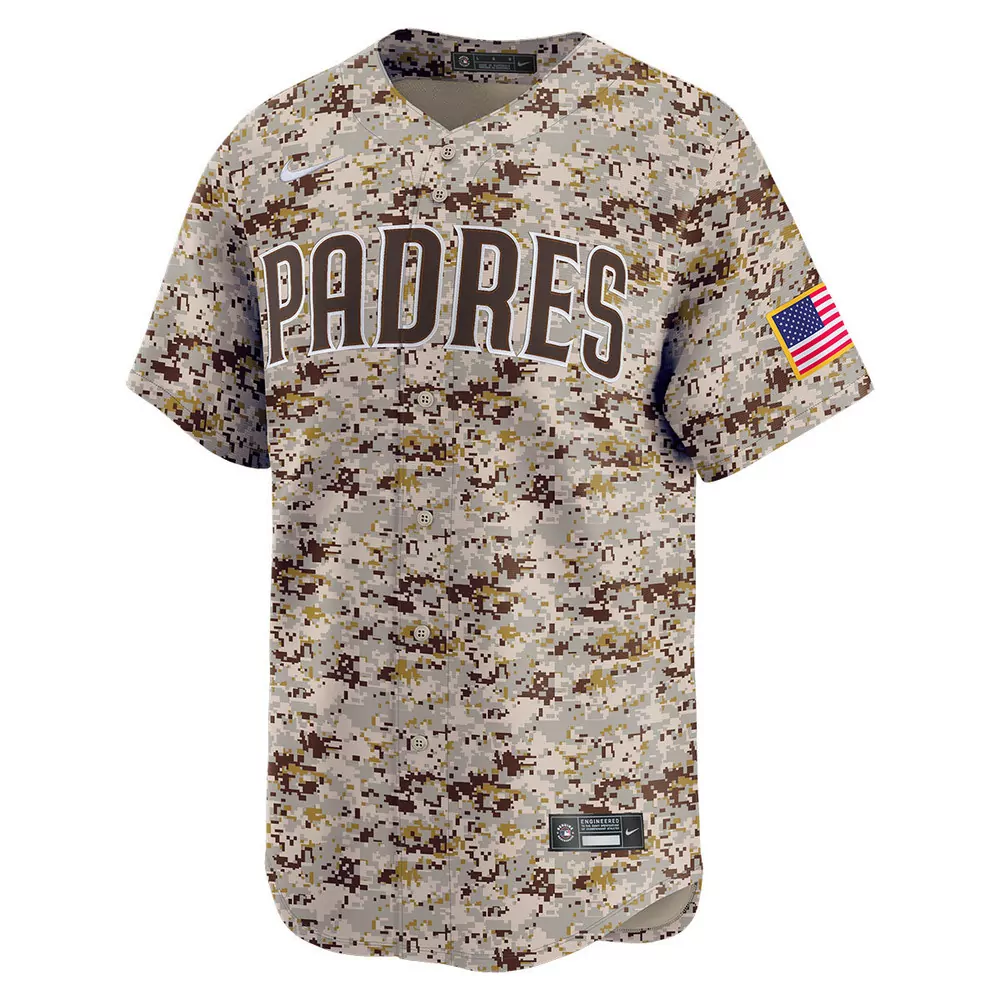 ryan bergert san diego padres home limited jersey