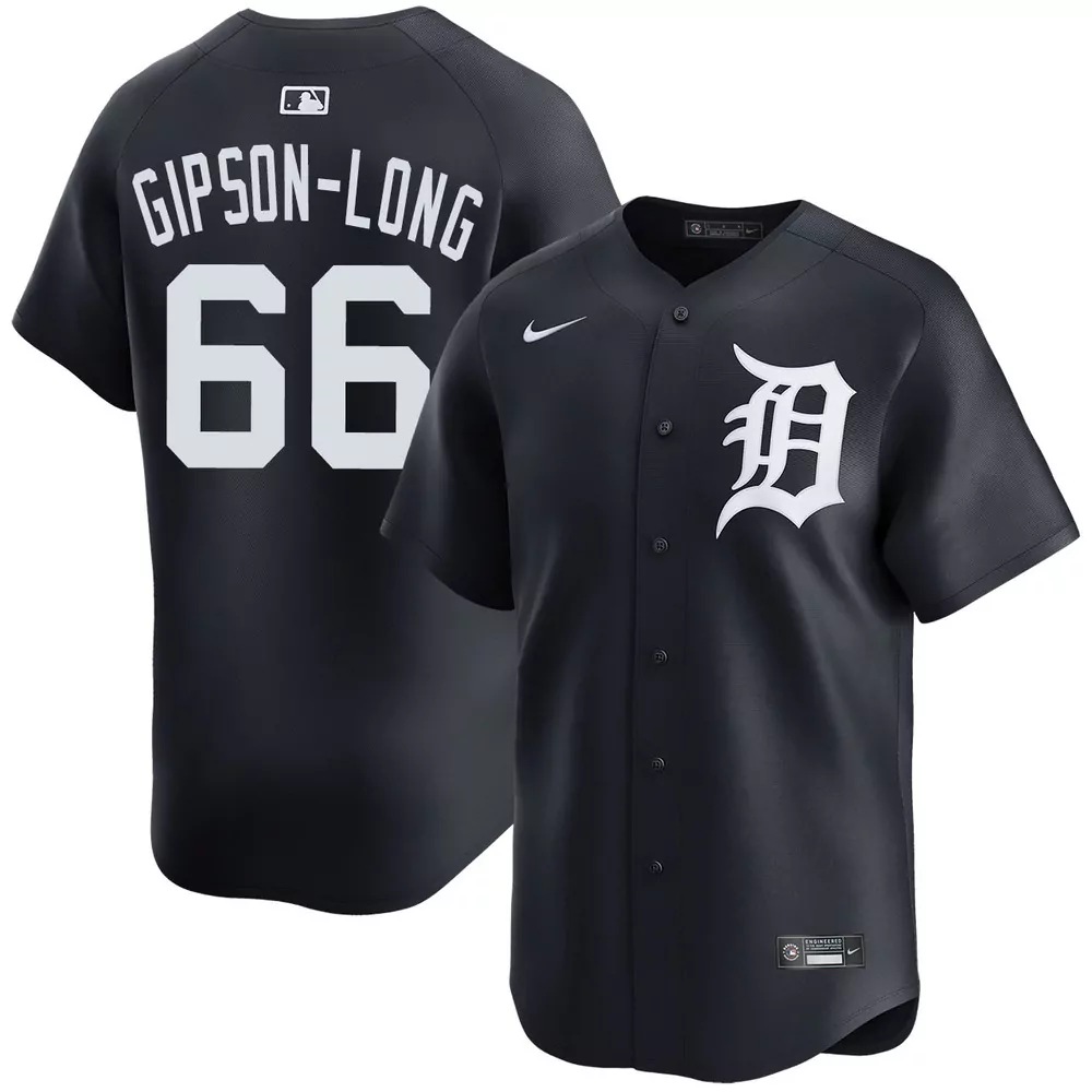 riley greene detroit tigers alternate navy jersey