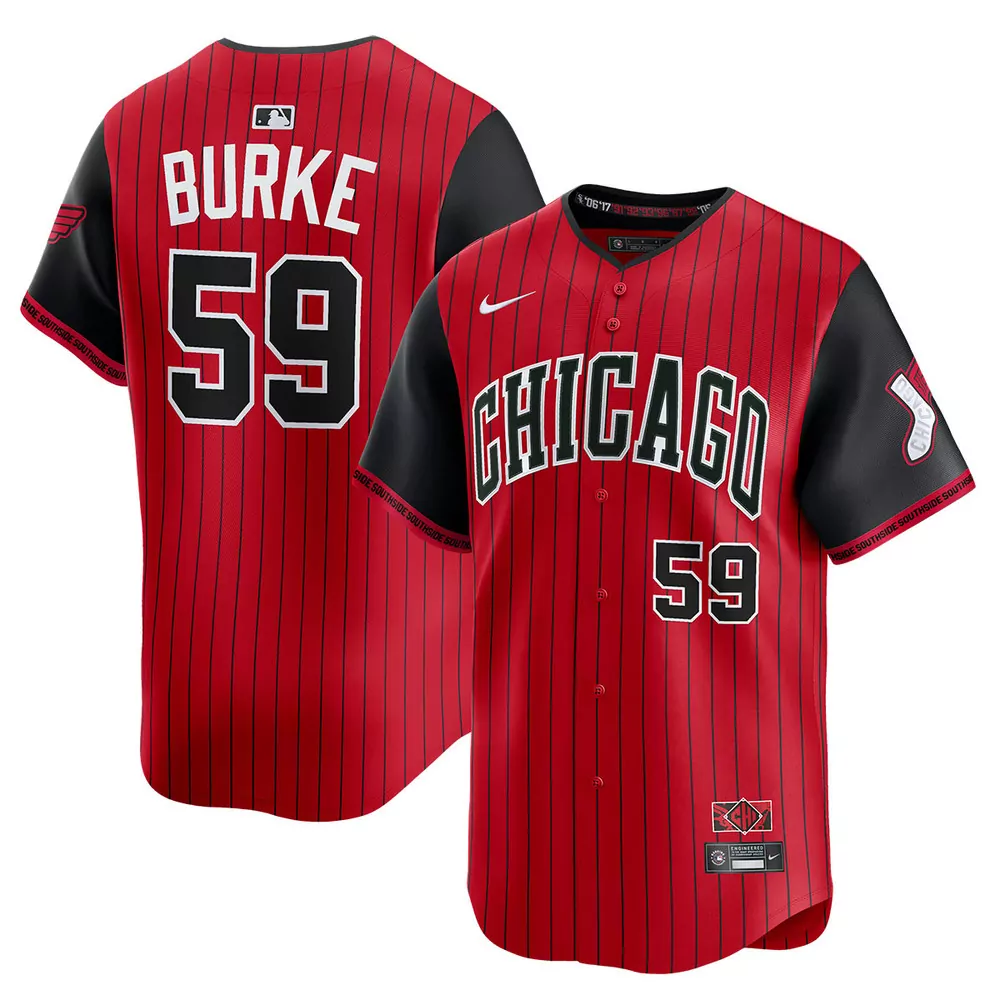 sean burke chicago white sox alternate jersey