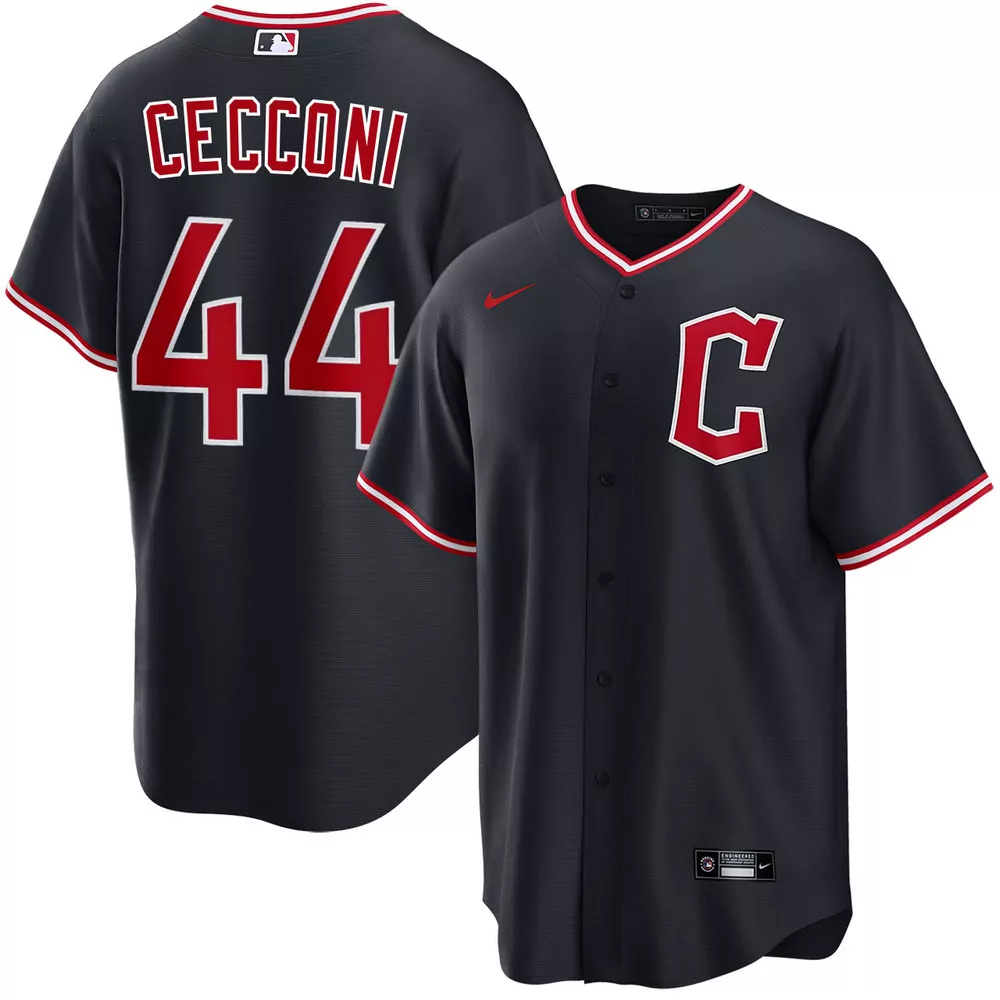 shane bieber cleveland guardians alternate red limited jersey