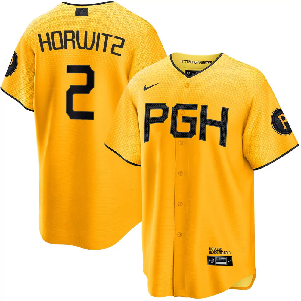 spencer horwitz pittsburgh pirates alternate limited jersey