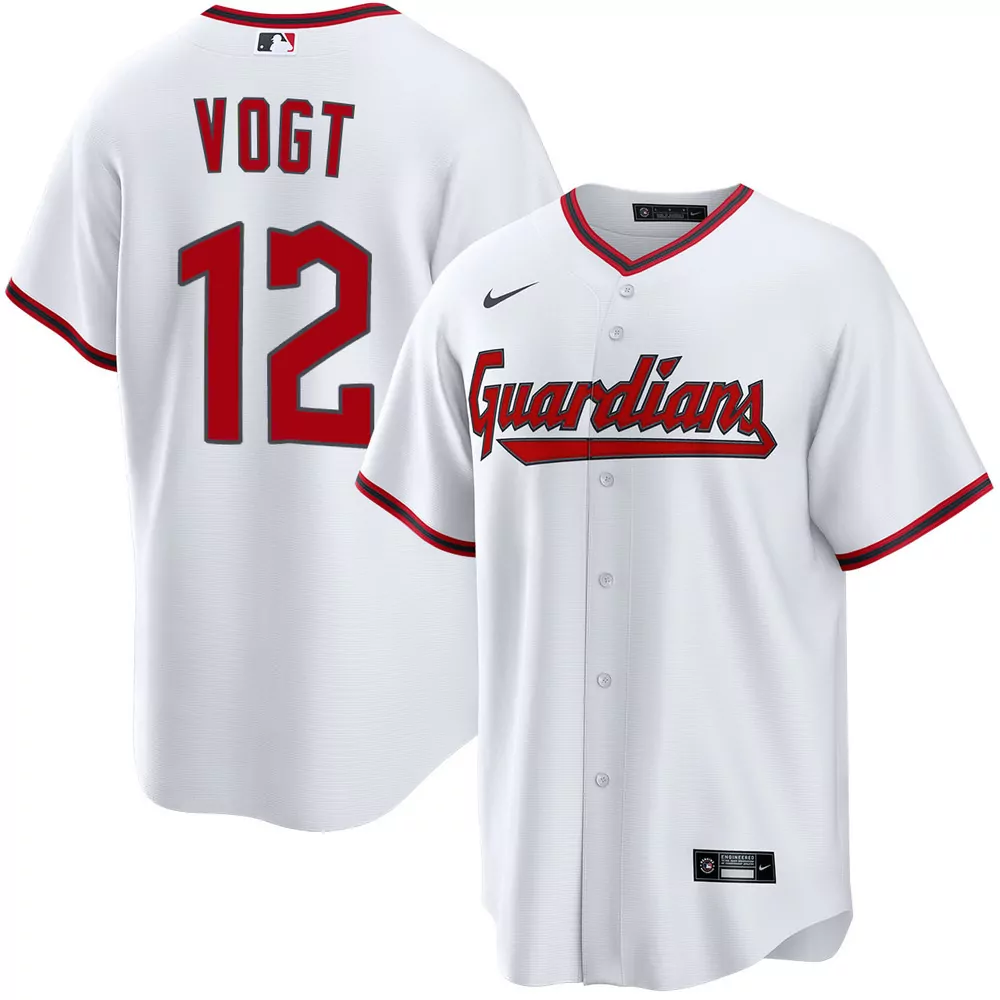 stephen vogt cleveland guardians alternate navy jersey