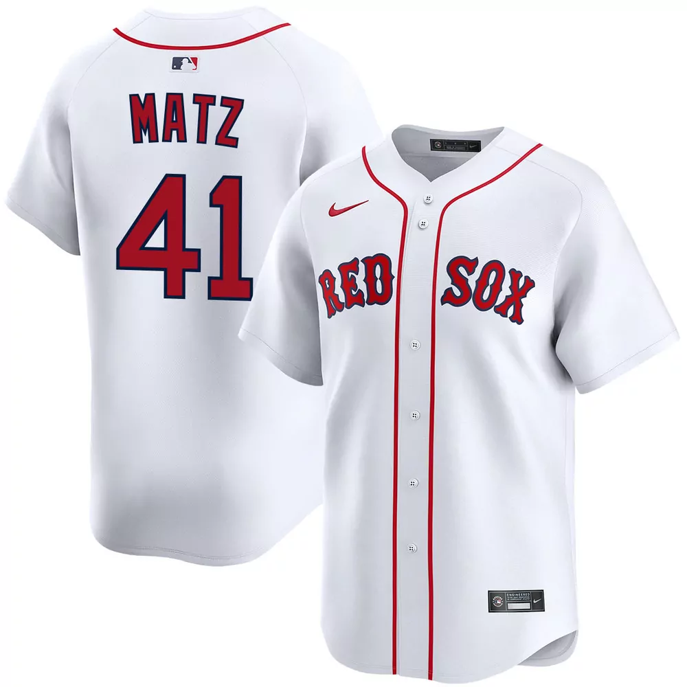 steven matz boston red sox home jersey