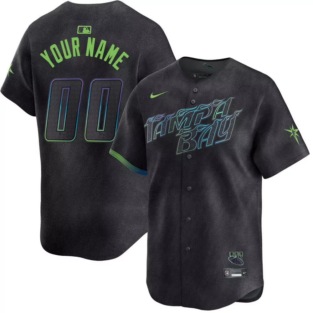 taj bradley tampa bay rays city connect limited jersey