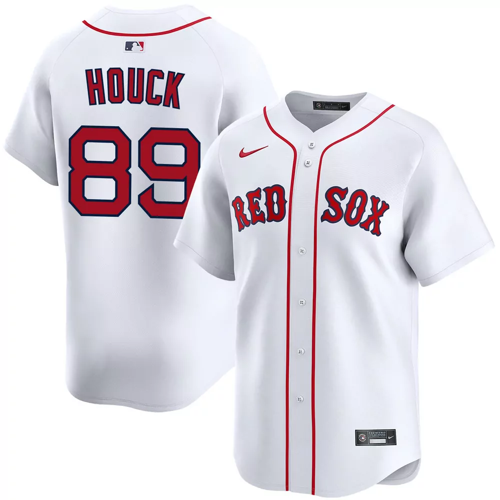tanner houck boston red sox alternate red limited jersey