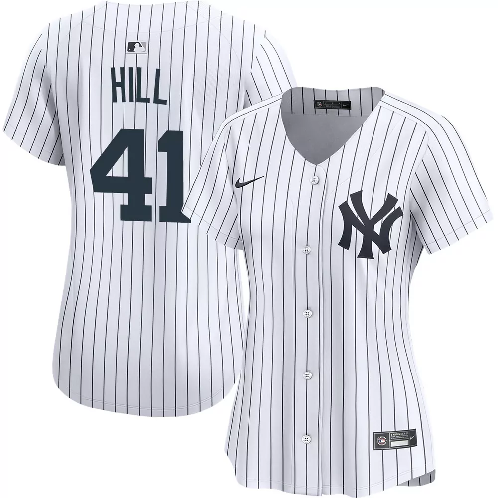 tim hill new york yankees road player jersey