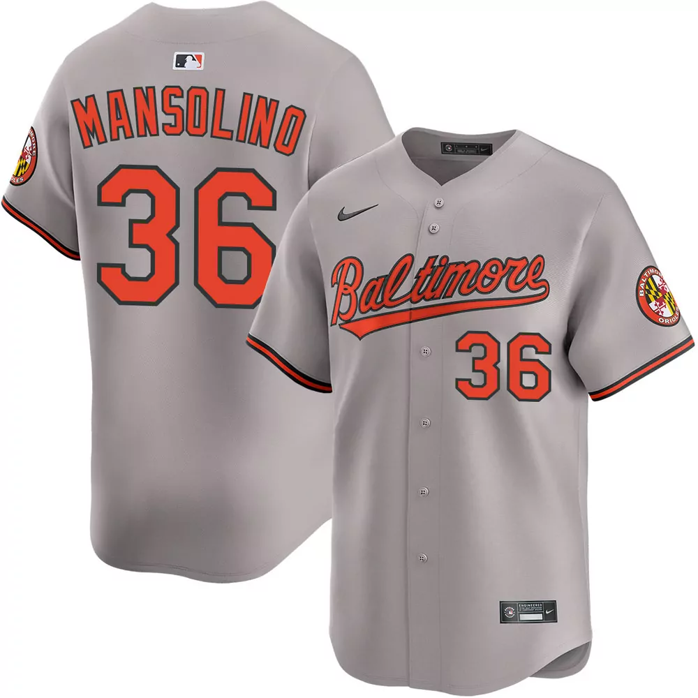 tony mansolino baltimore orioles alternate orange jersey