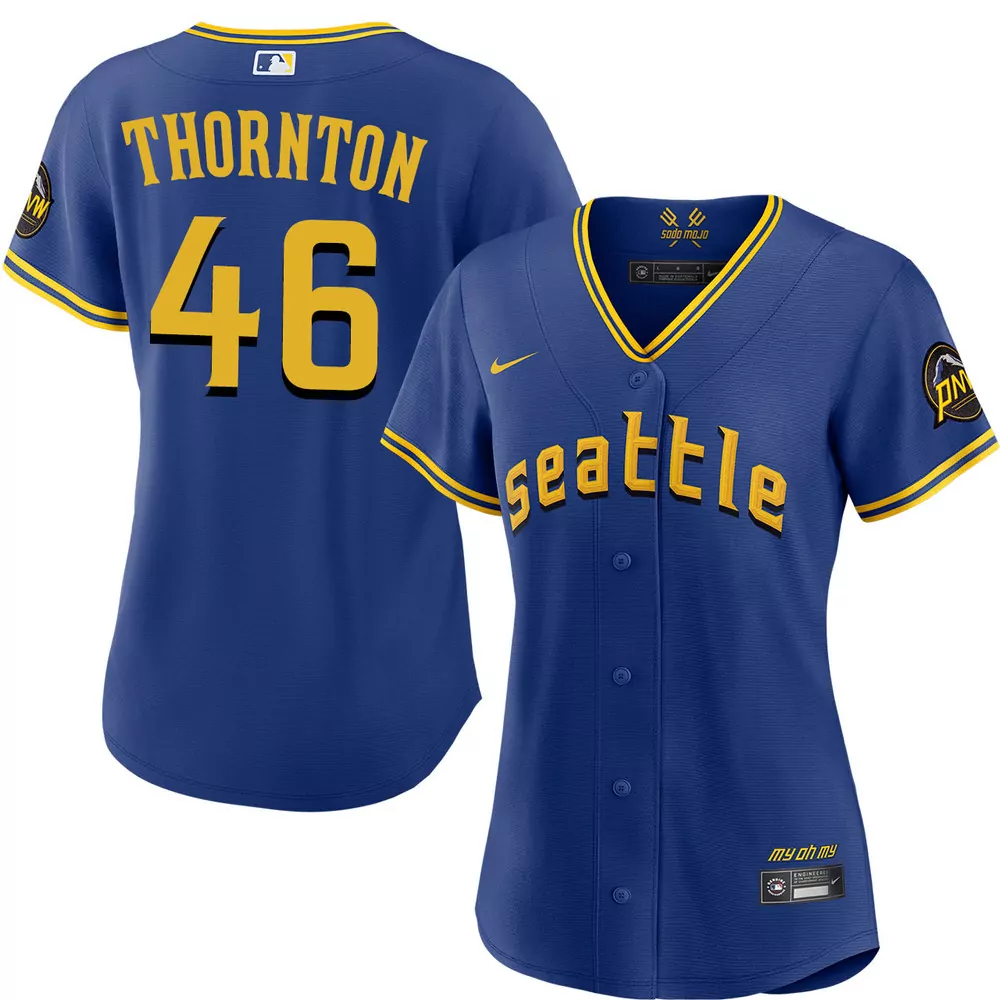 trent thornton seattle mariners road navy jersey